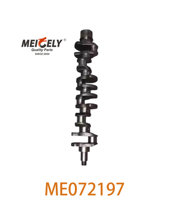 Peças de escavadeira ME072197 Crankshaft para motor 6D16 para Mitsubishi