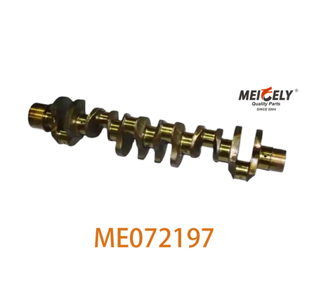 Peças de escavadeira ME072197 Crankshaft para motor 6D16 para Mitsubishi