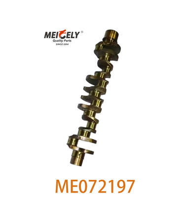 Peças de escavadeira ME072197 Crankshaft para motor 6D16 para Mitsubishi