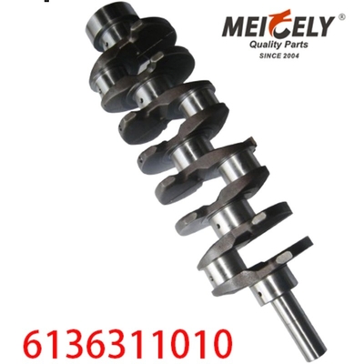 6136-31-1010 HFC1040 Crankshaft do motor para escavadeira Komatsu