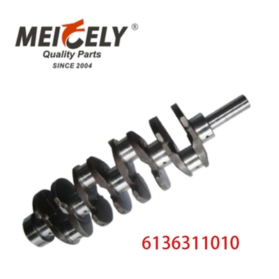 6136-31-1010 HFC1040 Crankshaft do motor para escavadeira Komatsu