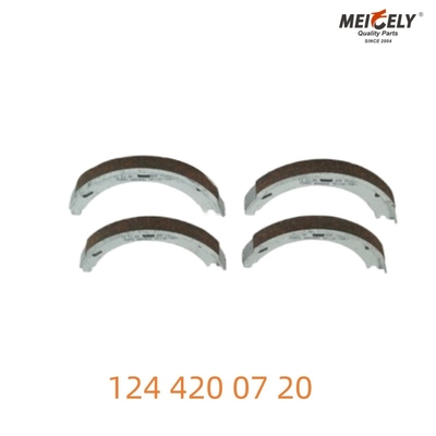 124 420 07 20 Conjunto OEM de sapatos para travões de estacionamento para Mercedes-Benz