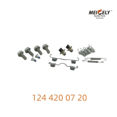 124 420 07 20 Conjunto OEM de sapatos para travões de estacionamento para Mercedes-Benz