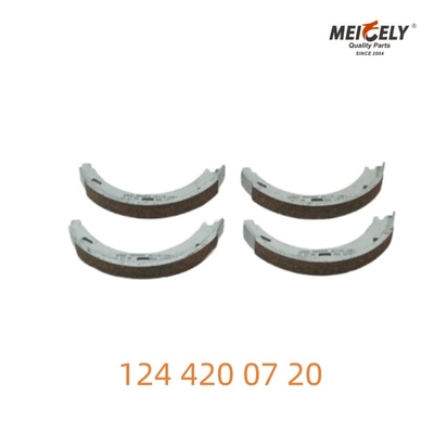 124 420 07 20 Conjunto OEM de sapatos para travões de estacionamento para Mercedes-Benz