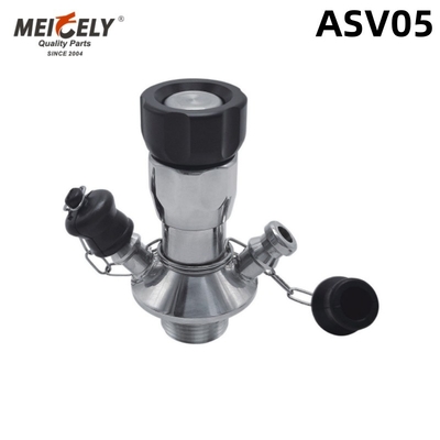 Válvula de amostragem asséptica sanitária de alta qualidade ASV05 Peças de tanque para camião-tanque