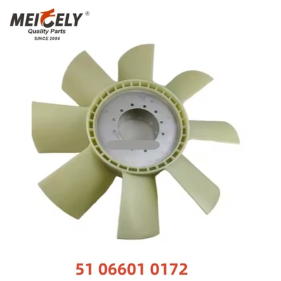 Ventilador original de qualidade de fábrica, lâmina de ventilador de refrigeração, Ventilador OEM 51066010172 para camião