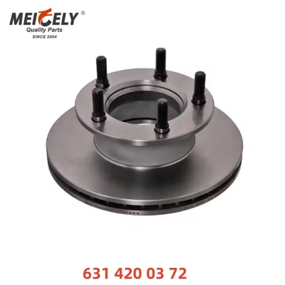 Discos de travagem dianteiros de alta qualidade Rotor de travagem Semi 6314200372 6314200372 Para a Mercedes-Benz