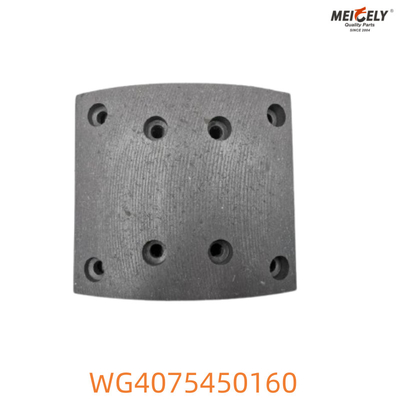 WG4075450160 Howo almofadas de travão Material de atrito confiável para o poder de travagem ideal