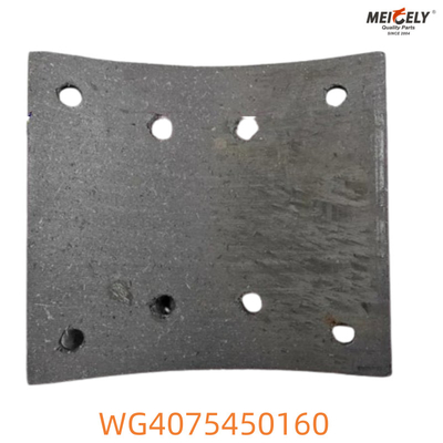WG4075450160 Howo almofadas de travão Material de atrito confiável para o poder de travagem ideal