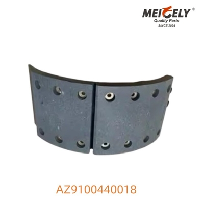AZ9100440018 OEM High-Performance Heavy-Duty Brake Shoe Assembly para Howo
