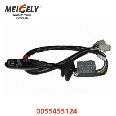 Interruptor de pisca de precisão OEM 0055455124 Interruptor combinado da coluna de direção para Mercedes-Benz