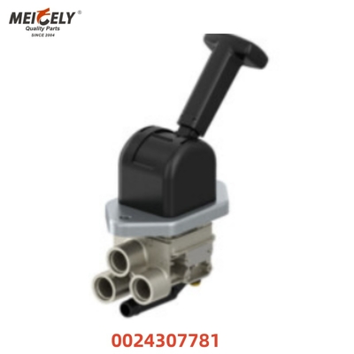 Peças para camiões de alta qualidade Nova válvula de travagem manual 0024307781 9617231040 9617232150 Para camiões