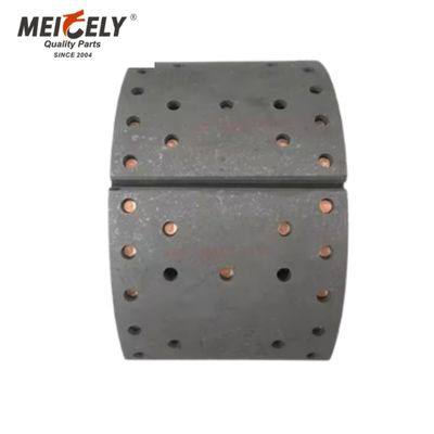 Montagem da sapata de freio traseira de alta qualidade para ônibus Yutong com pastilhas de freio