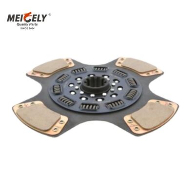 OE 128257 Disco de embreagem de carga pesada para caminhões MACK com almofadas de atrito cerâmicas de diâmetro 15-1/2 polegadas e molas de amortecimento de vibração