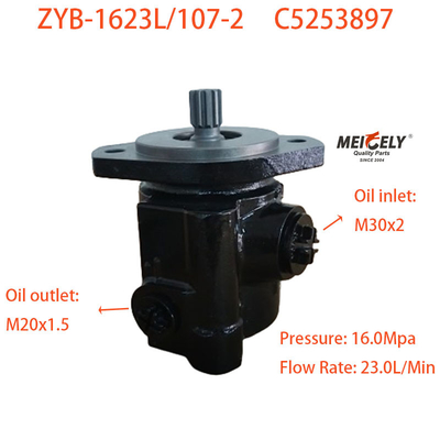 Bomba de direção hidráulica C5253897 Partes de camião para motor CUMMINS 6CT
