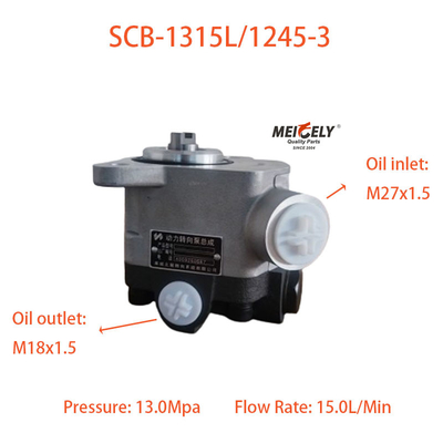 Bomba de reforço de direção SCB-1315L/1245-3 para carro de mina