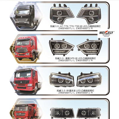WG9525720025 Sinotruk Haohan N7G Farol LED Para HOWO
