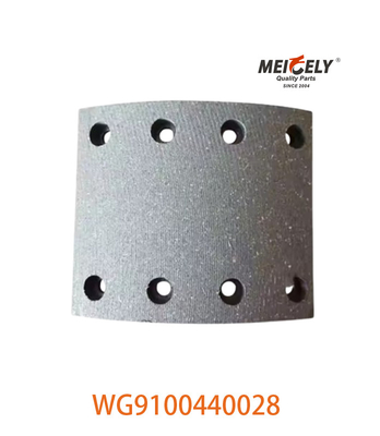 OEM WG9100440028 Revestimento de travões WG9231342069 Para camião de descarga Howo