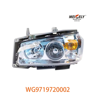 Montura do farol dianteiro direito WG9719720002 Para SINOTRUK HOWO WG9719720001
