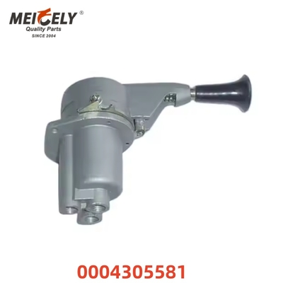 Válvula de travagem manual de três vias 0004305581 0004308581 Para DAF / Mercedes-Benz