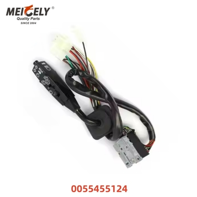 Interruptor de pisca de precisão OEM 0055455124 Interruptor combinado da coluna de direção para Mercedes-Benz