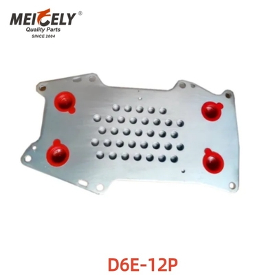 Peças sobressalentes de escavadeira de alta qualidade Refrigerador de óleo de motor D6E-12P 04254427 Para Assy Core Cover